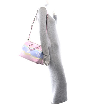 LOUIS VUITTON Monogram Escale Speedy Bandouliere 30 Pastel
