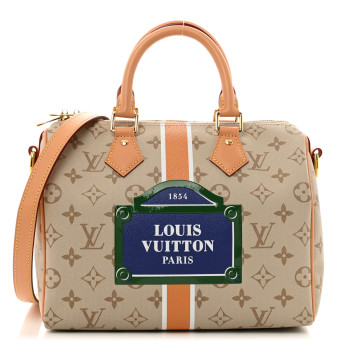 LOUIS VUITTON Monopaname Speedy Bandouliere 25 Beige Ocher