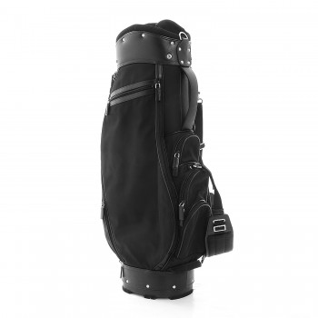 プラダ　バッグ　NYLON GOLF PRADA Tessuto Nylon Saffiano Mens Golf Bag Nero Black 233438