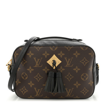 LOUIS VUITTON Monogram Saintonge Black LOUIS VUITTON Monogram Saintonge Black