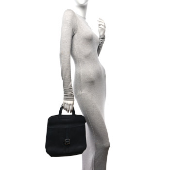 HERMES Taurillon Clemence Halzan 31 Black