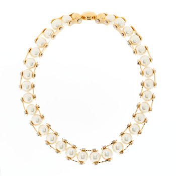 【国内発送】Louis Vuitton Speedy Pearls ネックレス 229672-