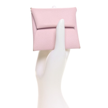 HERMES Epsom Bastia Coin Purse Mauve Pale
