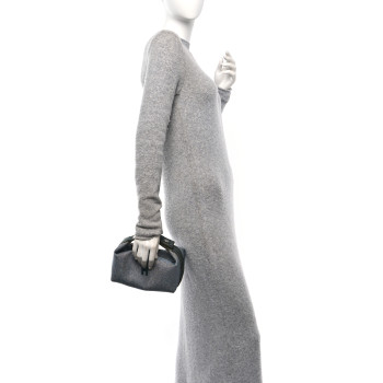 HERMES Wool Small Bride-A-Brac H Natte Pouch Bleu Abysse