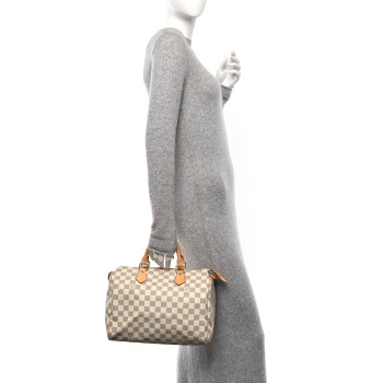 LOUIS VUITTON Damier Azur Speedy 30