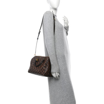 LOUIS VUITTON Damier Ebene Speedy Bandouliere 25