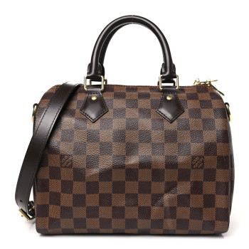 LOUIS VUITTON Damier Ebene Speedy Bandouliere 25