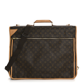 LOUIS VUITTON Monogram Garment Bag 2 Hangers