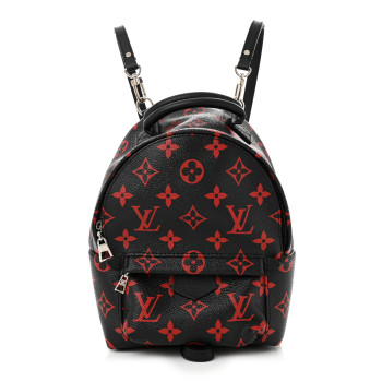 LOUIS VUITTON Monogram Infrarouge Palm Springs Backpack Mini