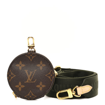 LOUIS VUITTON Monogram Multi Pochette Accessories Bandouliere Shoulder Strap Kaki