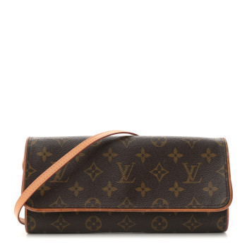 LOUIS VUITTON Monogram Pochette Twin GM