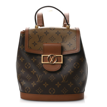 LOUIS VUITTON Reverse Monogram Dauphine Backpack PM