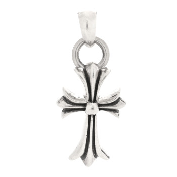 CHROME HEARTS Sterling Silver Large Cross Pendant