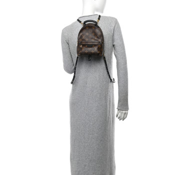 LOUIS VUITTON Monogram Palm Springs Backpack Mini