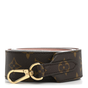 LOUIS VUITTON Monogram Bandouliere Shoulder Strap Rose Poudre