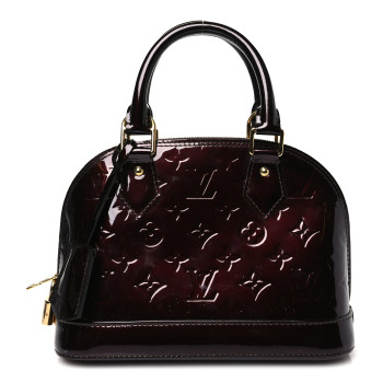 LOUIS VUITTON Vernis Alma BB Amarante
