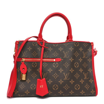LOUIS VUITTON Monogram Popincourt PM Red