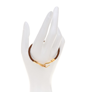 HERMES Swift Jumbo Hook Bracelet T2 Gold