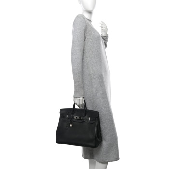 HERMES Fjord HAC Birkin 32 Black