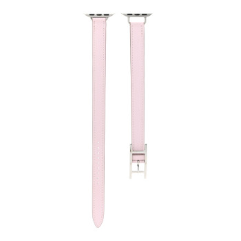 HERMES Swift 42mm Apple Watch Double Tour Hapi Band Mauve Pale