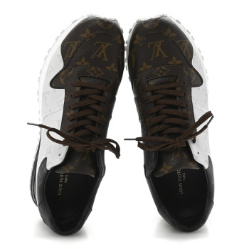 LOUIS VUITTON Monogram Mix Mens Run Away Sneakers 10 Ebene