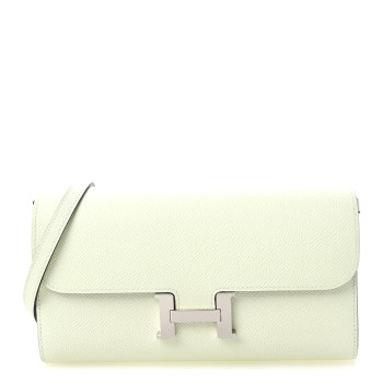 HERMES Epsom Constance Long To Go Wallet Vert Fizz