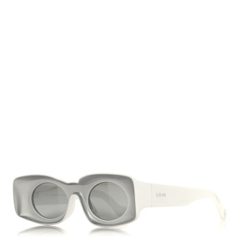 LOEWE Acetate Paula's Ibiza Original Sunglasses LW40033I Silver White