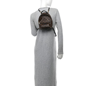 LOUIS VUITTON Monogram Palm Springs Backpack Mini