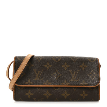 LOUIS VUITTON Monogram Pochette Twin PM