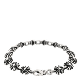 CHROME HEARTS Sterling Silver Maltese Cross Bracelet