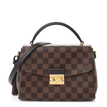 LOUIS VUITTON Damier Ebene Croisette