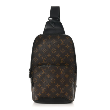 LOUIS VUITTON Monogram Macassar Avenue Sling Bag NM