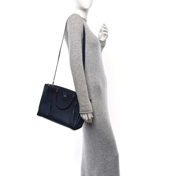 LOUIS VUITTON Calfskin Lockmeto Marine Rouge
