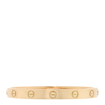 CARTIER 18K Yellow Gold Love Bracelet 16