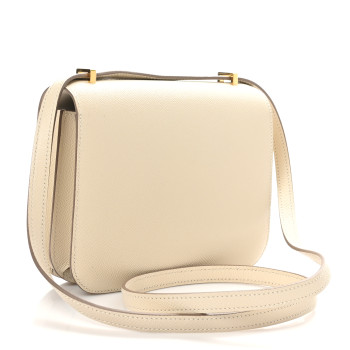 HERMES Epsom Constance 18 Craie