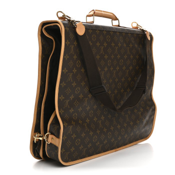 LOUIS VUITTON Monogram Garment Bag 2 Hangers