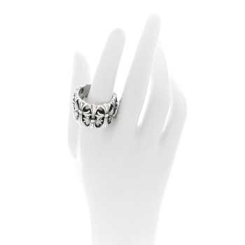 CHROME HEARTS Sterling Silver Cemetery Cross Ring 67 12