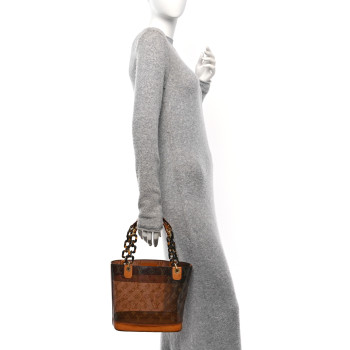 LOUIS VUITTON Vinyl Cabas Ambre PM