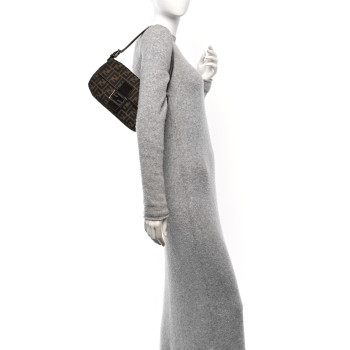 FENDI Zucca Baguette Tobacco