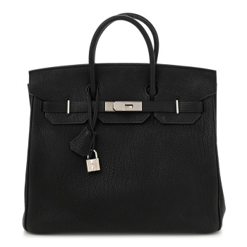 HERMES Fjord HAC Birkin 32 Black
