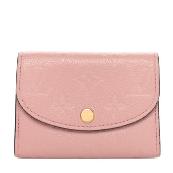 LOUIS VUITTON Empreinte Rosalie Coin Purse Rose Poudre