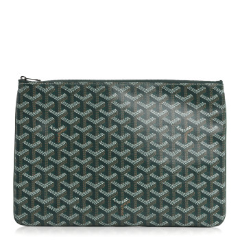 GOYARD Goyardine Senat Pochette MM Green
