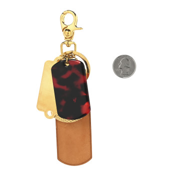 LOUIS VUITTON Monogramouflage Bag Charm Red