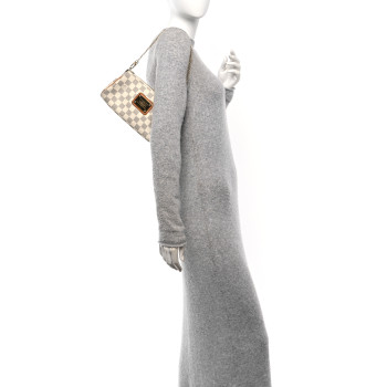 LOUIS VUITTON Damier Azur Eva Clutch
