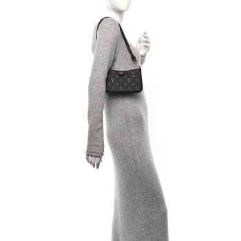 LOUIS VUITTON Empreinte Easy Pouch On Strap Black