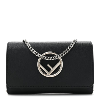 FENDI Vitello Cruise F is Fendi Wallet On Chain Black