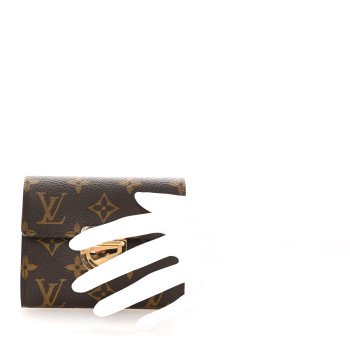 LOUIS VUITTON Monogram Koala Compact Wallet