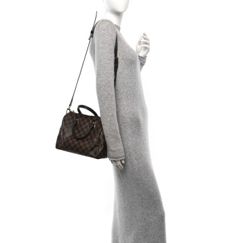 LOUIS VUITTON Damier Ebene Speedy Bandouliere 25