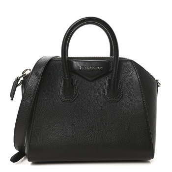 GIVENCHY Sugar Goatskin Mini Antigona Black