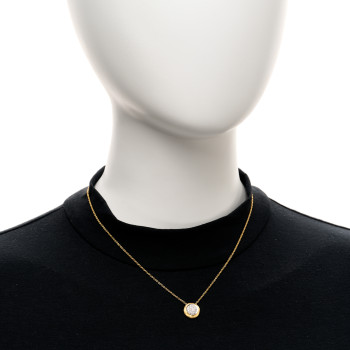 MARCO BICEGO 18K Yellow White Gold Diamond Jaipur Pendant Necklace